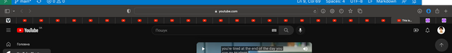 Endless youtube page list
